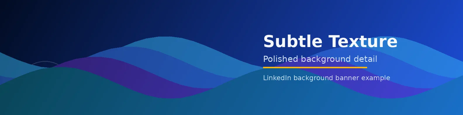 Subtle Texture Banner LinkedIn background banner example