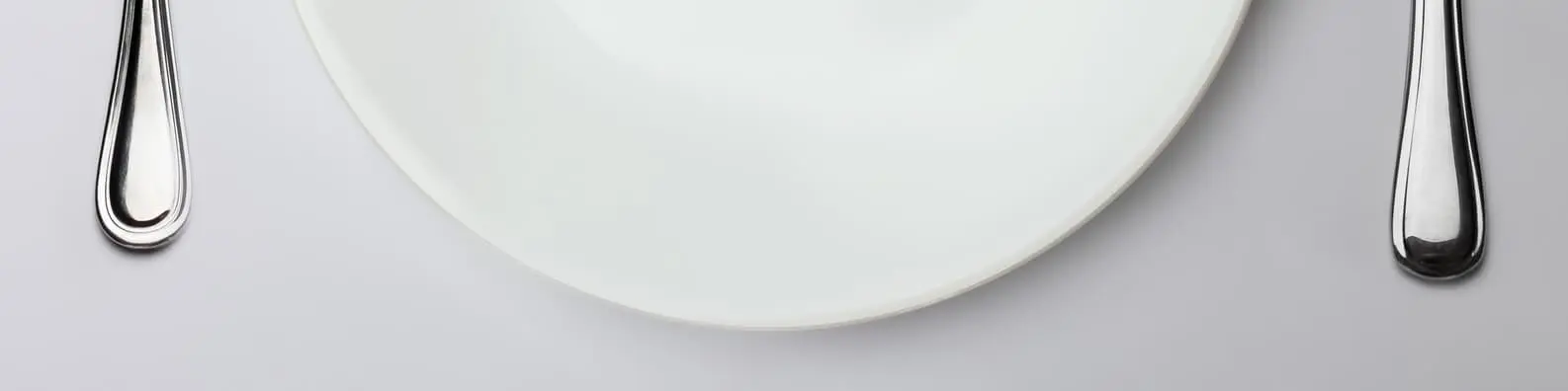 Dinner Plate with Spoons
